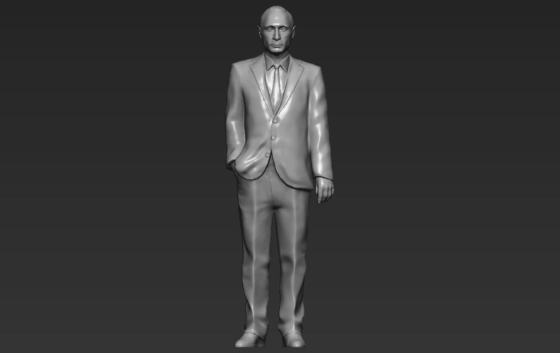 Vladimir Putin 3D printing ready stl obj 3D Print 230064