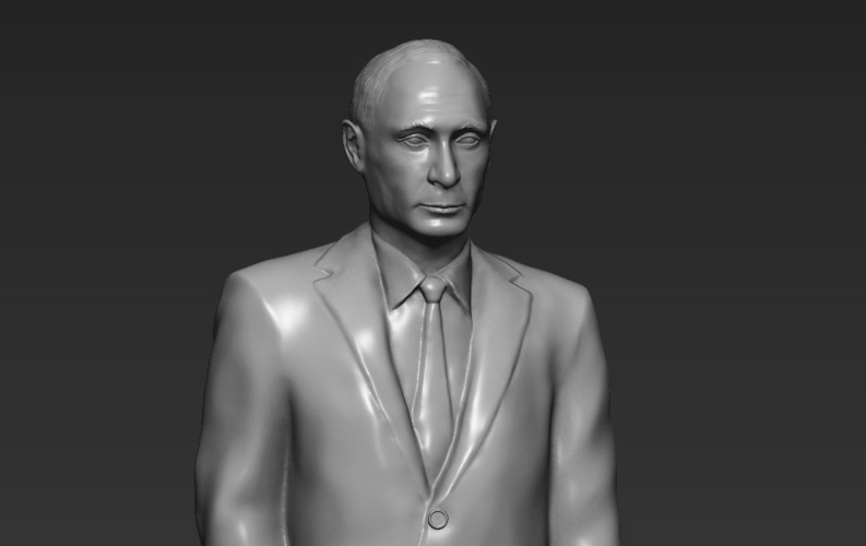 Vladimir Putin 3D printing ready stl obj 3D Print 230066