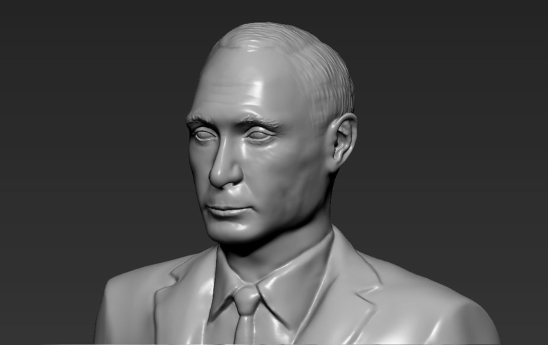 Vladimir Putin 3D printing ready stl obj 3D Print 230069