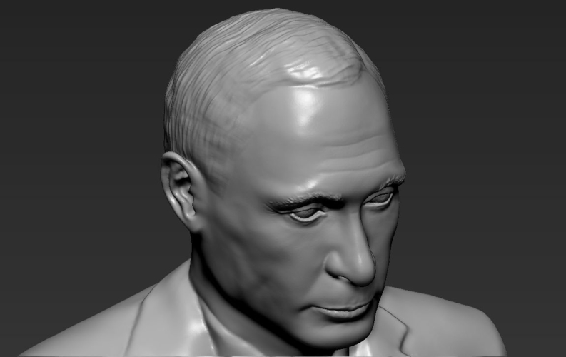 Vladimir Putin 3D printing ready stl obj 3D Print 230071