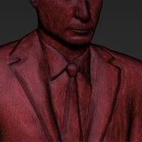 Vladimir Putin 3D printing ready stl obj - Thumbnail 13