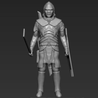 Lurtz Uruk-Hai The Lord of the Rings 3D printing ready - Thumbnail 4