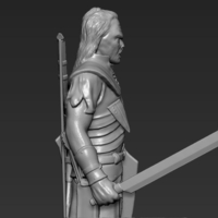 Lurtz Uruk-Hai The Lord of the Rings 3D printing ready - Thumbnail 6