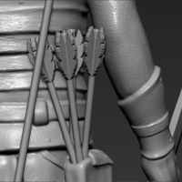 Lurtz Uruk-Hai The Lord of the Rings 3D printing ready - Thumbnail 16