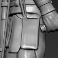 Lurtz Uruk-Hai The Lord of the Rings 3D printing ready - Thumbnail 17