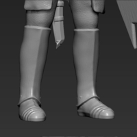 Lurtz Uruk-Hai The Lord of the Rings 3D printing ready - Thumbnail 18