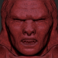 Lurtz Uruk-Hai The Lord of the Rings 3D printing ready - Thumbnail 21