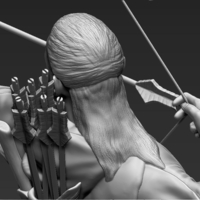 Legolas The Lord of the Rings 3D printing ready stl obj - Thumbnail 10