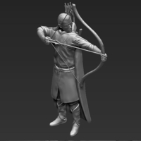 Legolas The Lord of the Rings 3D printing ready stl obj - Thumbnail 17
