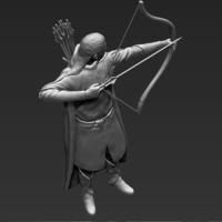 Legolas The Lord of the Rings 3D printing ready stl obj - Thumbnail 18