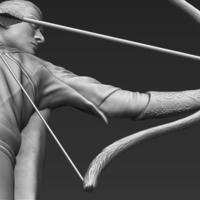 Legolas The Lord of the Rings 3D printing ready stl obj - Thumbnail 19