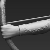 Legolas The Lord of the Rings 3D printing ready stl obj - Thumbnail 20