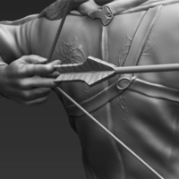 Legolas The Lord of the Rings 3D printing ready stl obj - Thumbnail 22