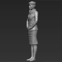 Emirates Airline stewardess ready for full color 3D printing - Thumbnail 21