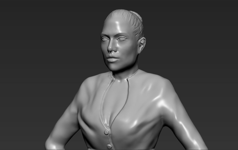 Jennifer Lopez 3D printing ready stl obj 3D Print 230222