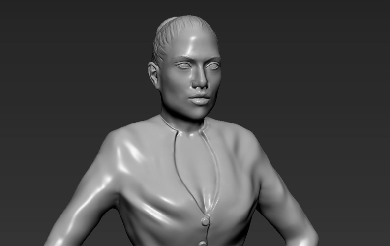 Jennifer Lopez 3D printing ready stl obj 3D Print 230223