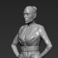 Jennifer Lopez 3D printing ready stl obj - Thumbnail 4