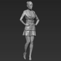 Jennifer Lopez 3D printing ready stl obj - Thumbnail 6
