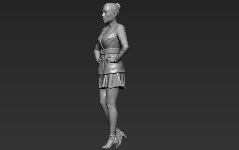 Jennifer Lopez 3D printing ready stl obj 3D Print 230227