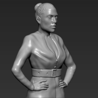 Jennifer Lopez 3D printing ready stl obj - Thumbnail 8