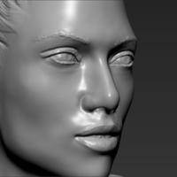 Jennifer Lopez 3D printing ready stl obj - Thumbnail 9
