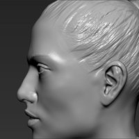 Jennifer Lopez 3D printing ready stl obj - Thumbnail 11