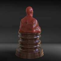 Angry Man Sculpture - Thumbnail 5