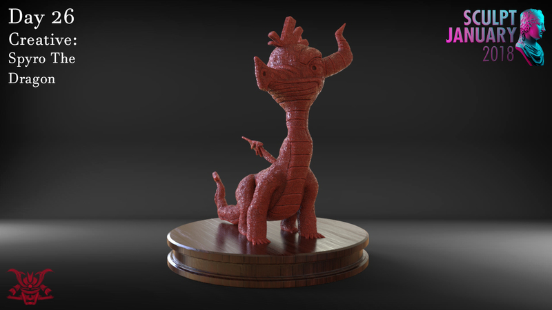 Stylized Spyro