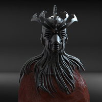 Cyber Punk Helmet - Thumbnail 1