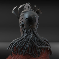 Cyber Punk Helmet - Thumbnail 3