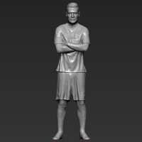 David Beckham 3D printing ready stl obj - Thumbnail 2