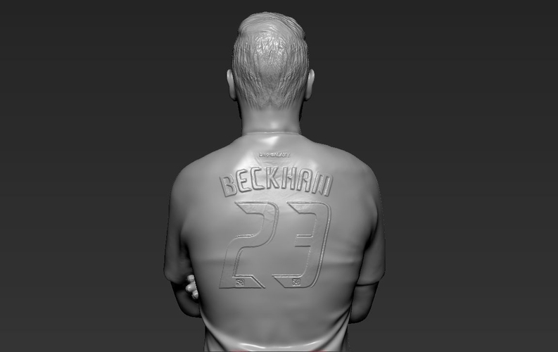 David Beckham 3D printing ready stl obj 3D Print 230318