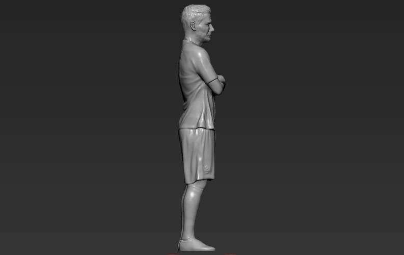 David Beckham 3D printing ready stl obj 3D Print 230320