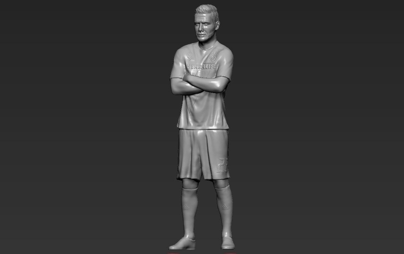 David Beckham 3D printing ready stl obj 3D Print 230322