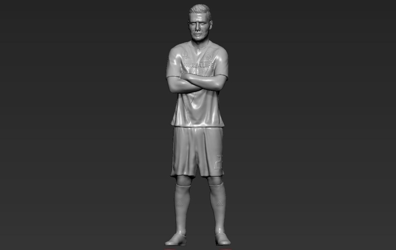 David Beckham 3D printing ready stl obj 3D Print 230323