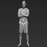 David Beckham 3D printing ready stl obj - Thumbnail 8