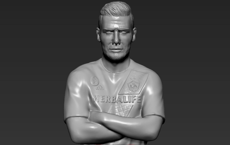 David Beckham LA Galaxy ready for full color 3D printing 3D Print 230341