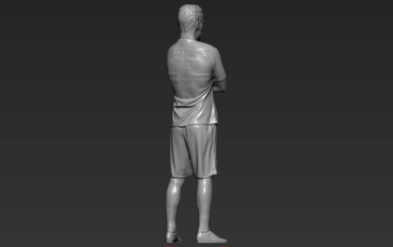 David Beckham LA Galaxy ready for full color 3D printing 3D Print 230344