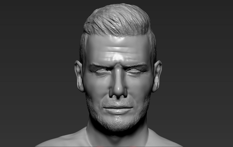 David Beckham LA Galaxy ready for full color 3D printing 3D Print 230347