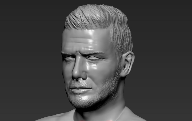 David Beckham LA Galaxy ready for full color 3D printing 3D Print 230348
