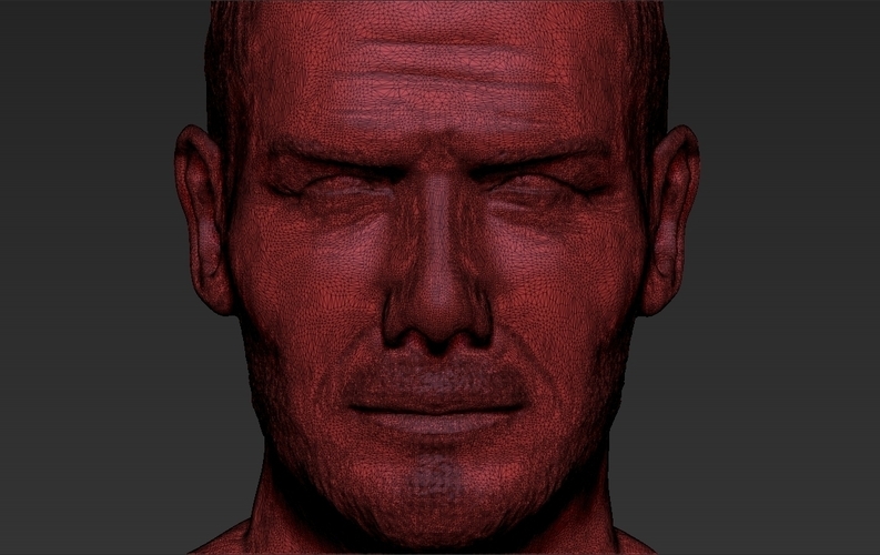 David Beckham LA Galaxy ready for full color 3D printing 3D Print 230350