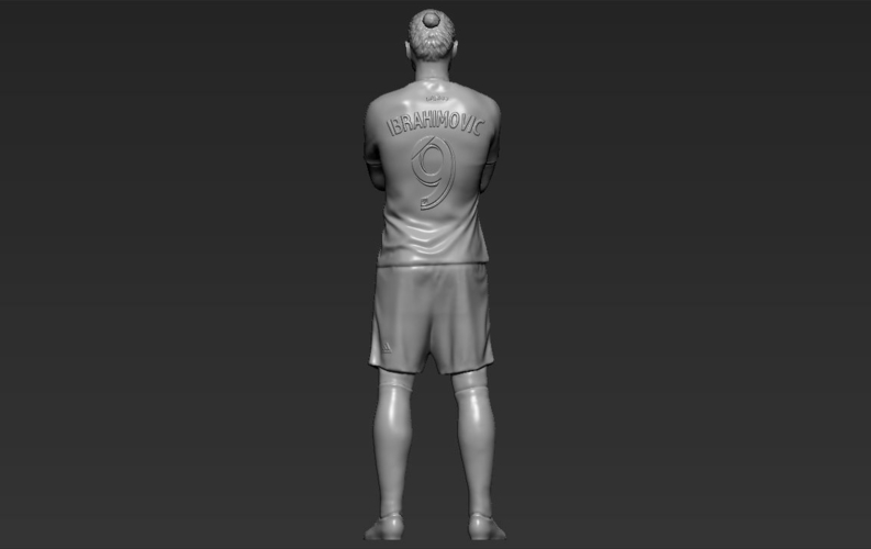Zlatan Ibrahimovic LA Galaxy 3D printing ready stl obj 3D Print 230357