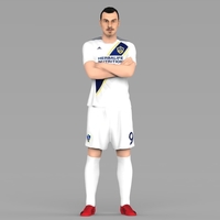 Zlatan Ibrahimovic LA Galaxy ready for full color 3D printing - Thumbnail 4