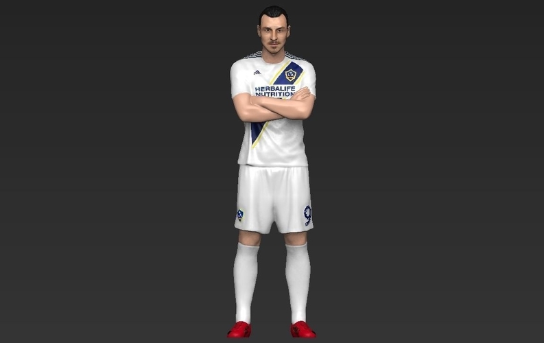 Zlatan Ibrahimovic LA Galaxy ready for full color 3D printing 3D Print 230373