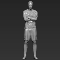 Zlatan Ibrahimovic LA Galaxy ready for full color 3D printing - Thumbnail 11