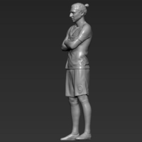Zlatan Ibrahimovic LA Galaxy ready for full color 3D printing - Thumbnail 12