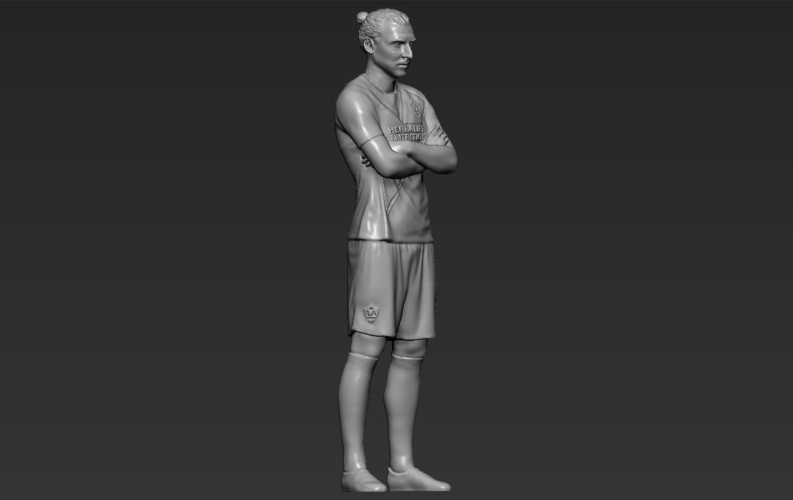 Zlatan Ibrahimovic LA Galaxy ready for full color 3D printing 3D Print 230377