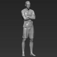 Zlatan Ibrahimovic LA Galaxy ready for full color 3D printing - Thumbnail 15