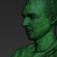 Zlatan Ibrahimovic LA Galaxy ready for full color 3D printing - Thumbnail 20