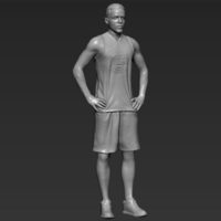 Stephen Curry 3D printing ready stl obj formats - Thumbnail 2